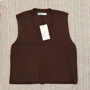 Zara Sleeveless Knit Top